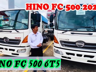 Hino 500 FC 6.5 Tấn Cuối Chuẩn Bị Qua Hino FC Euro5 2023 | Xe Hino Fc 6T5 Siêu Nét
